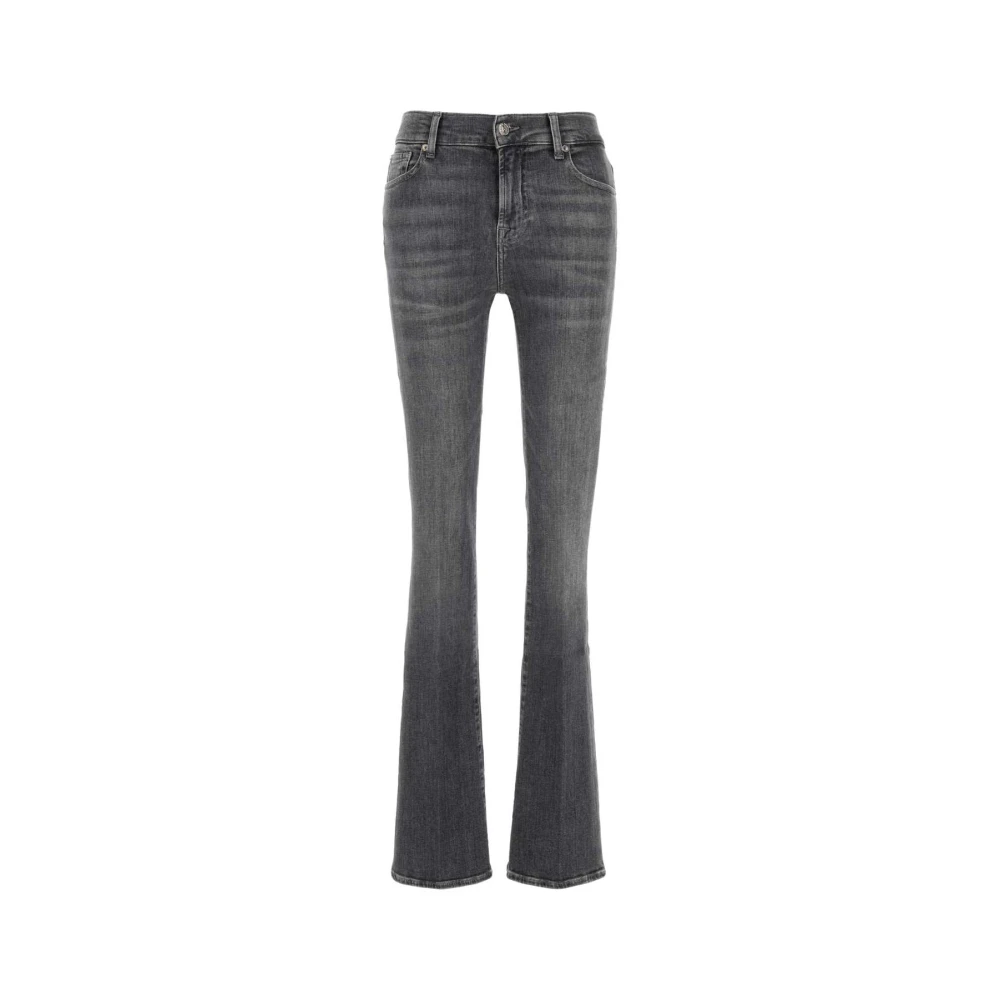 7 For All Mankind Jeans Bootcut Gray Dames