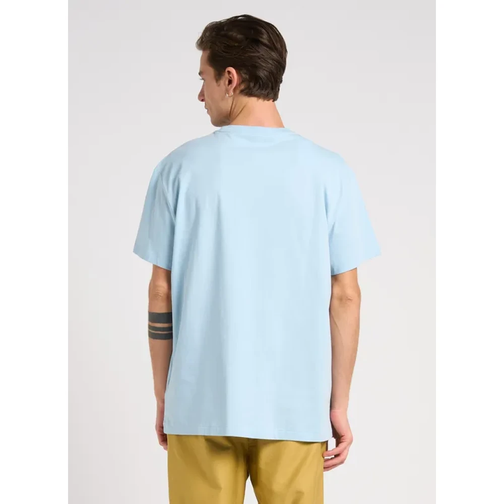 Ralph Lauren Lichtblauw Klassiek T-shirt Blue Heren