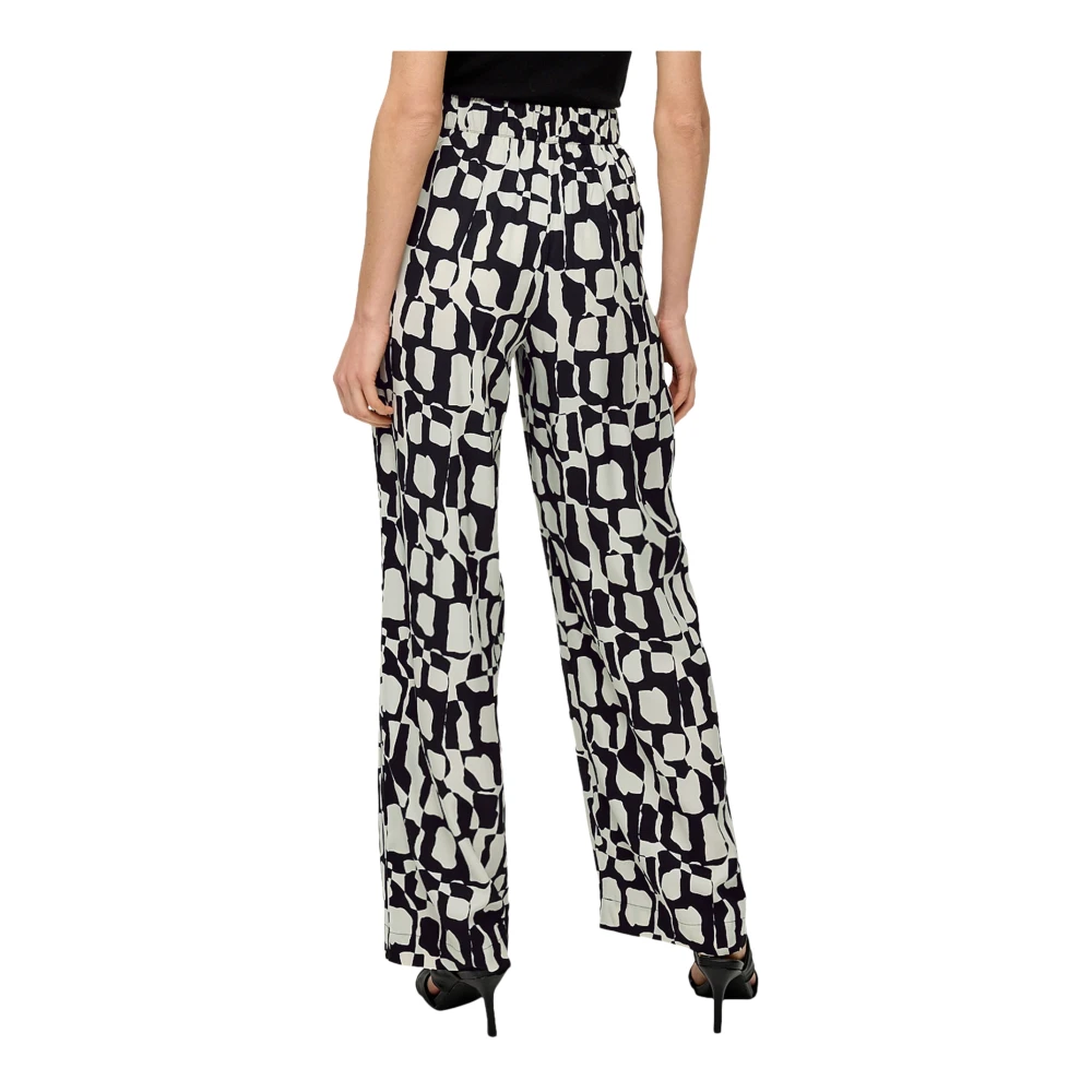 s.Oliver Trousers Black Dames