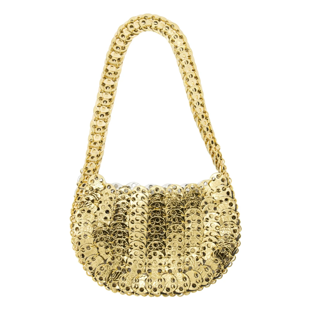 Rabanne Women's Yellow Moon Flip Bag - Shoulder Bags - One Size - Bags