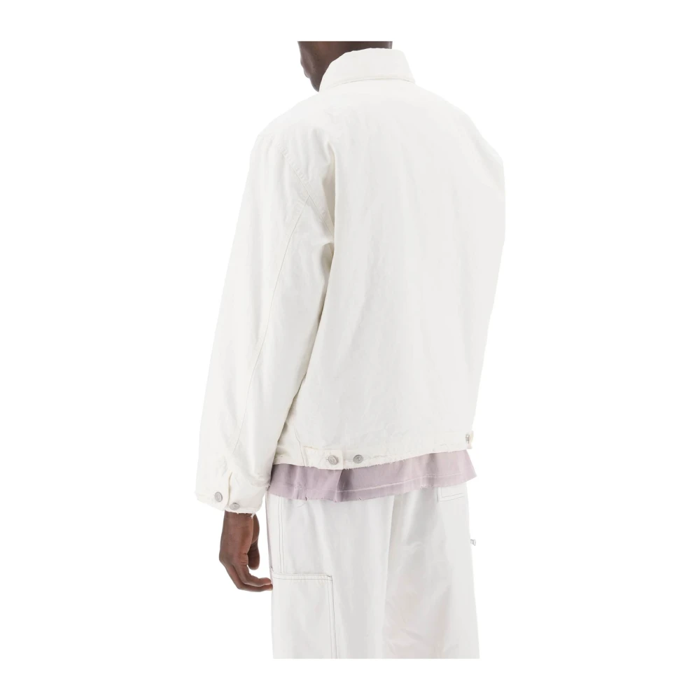 MM6 Maison Margiela Stijlvolle Jas voor Vrouwen White Heren