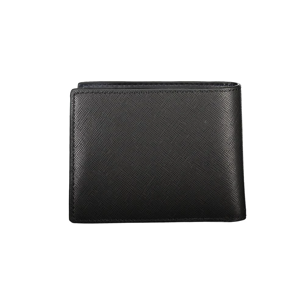 Tommy Hilfiger Men's Black Leather Wallet