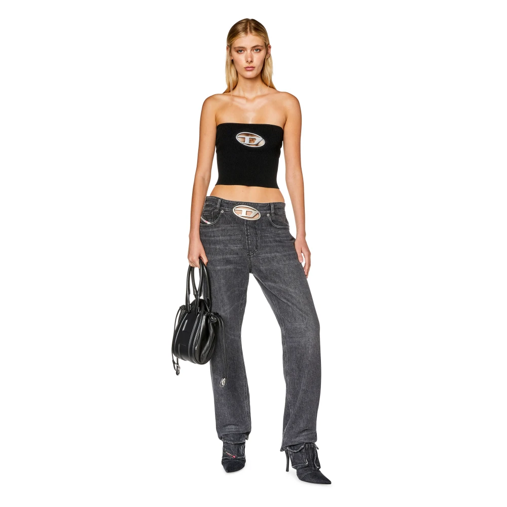 Diesel Bandeau Top Black Dames
