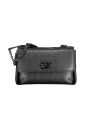 sac-a-main-en-polyester-noir-avec-poignees-chaine
