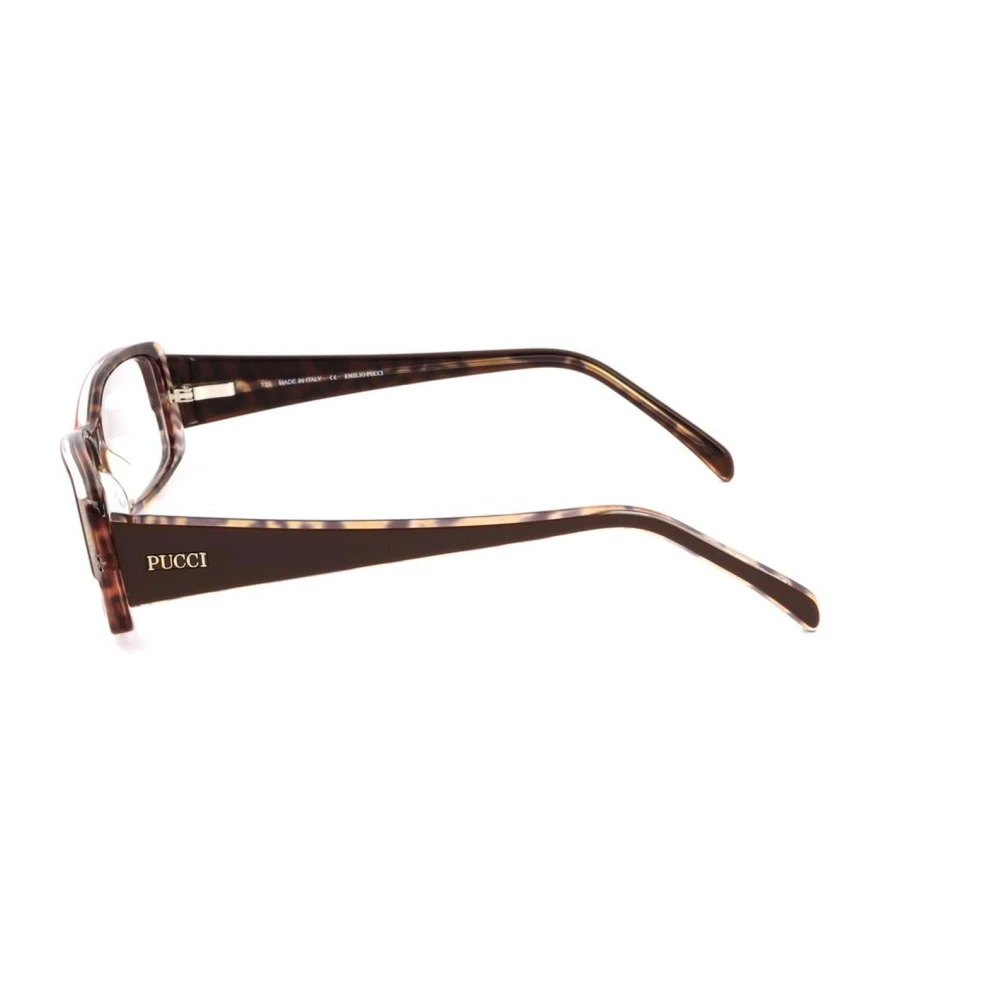 EMILIO PUCCI Bruine plastic montuur Damesbril Brown Dames