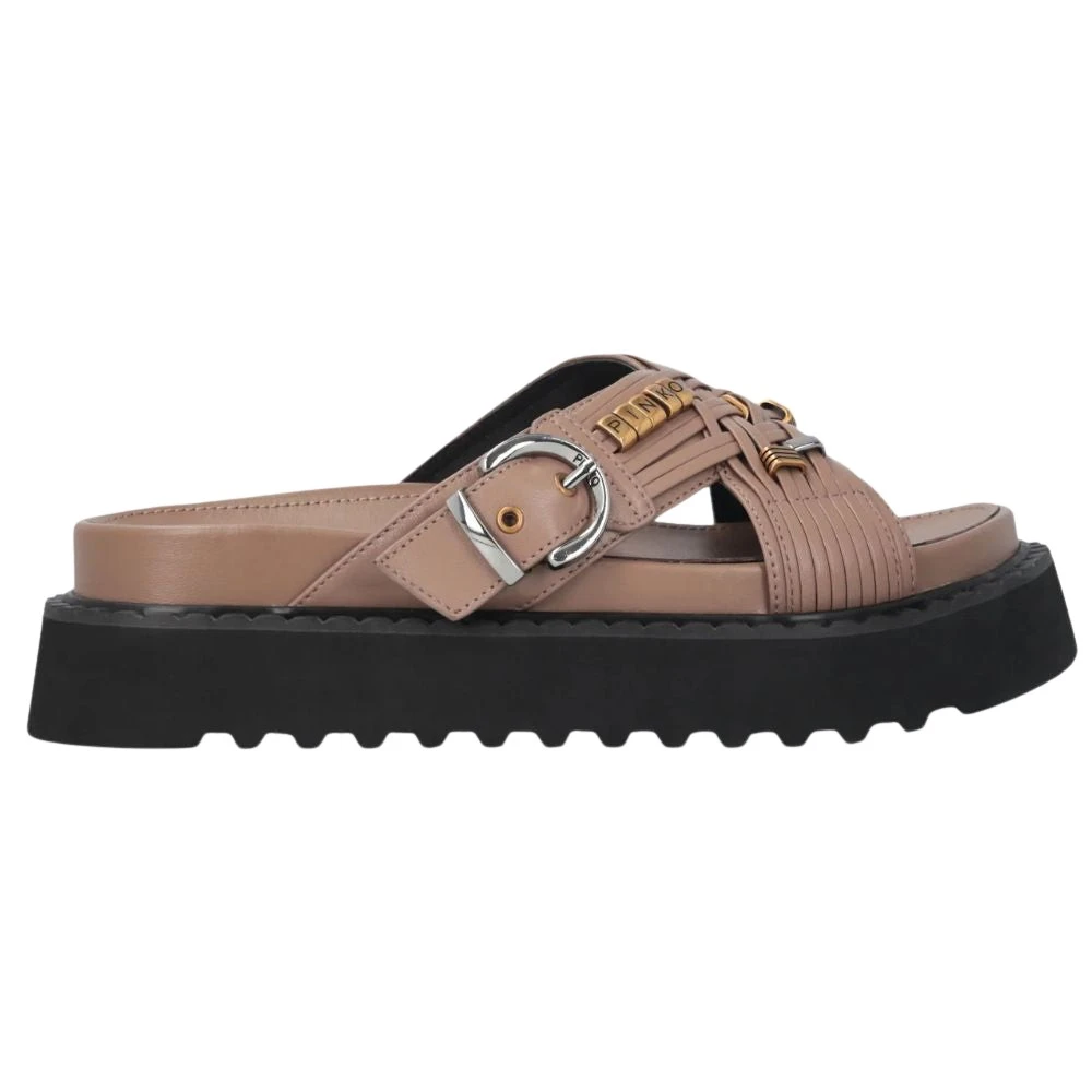 Pinko Damen Beige Schuhe, 38 Eugröße: