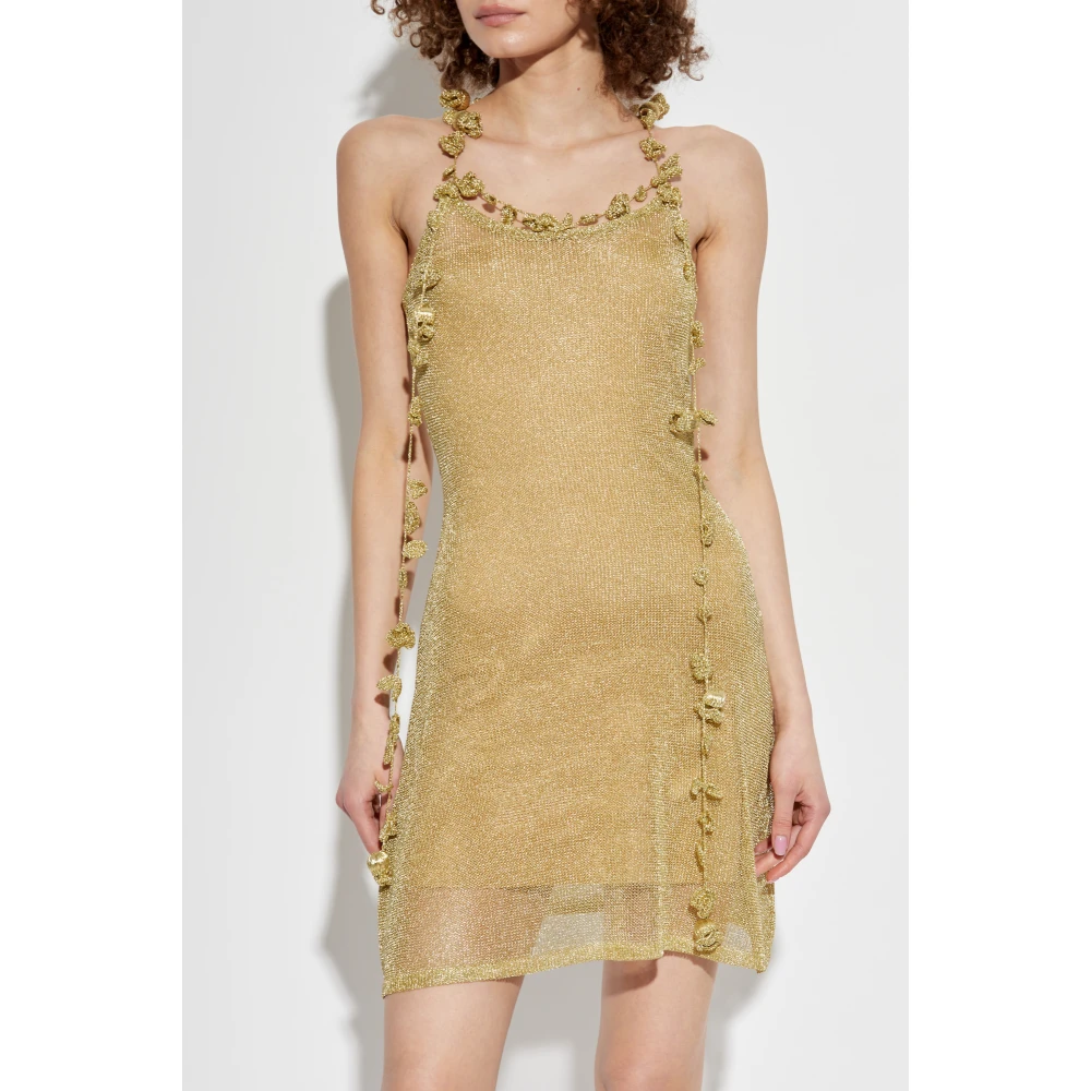 Cult Gaia Jurk Alonza Yellow Dames
