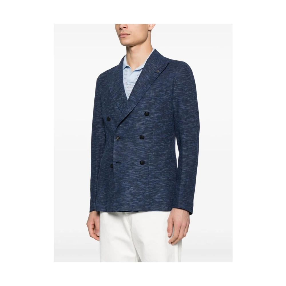 Tagliatore Jas Blue Heren