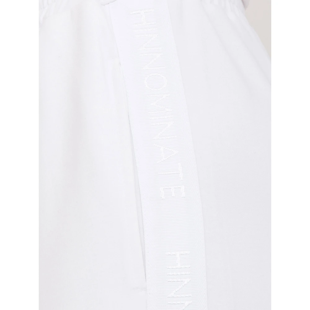 Hinnominate Stijlvolle Felpa Sweatshirt White Dames