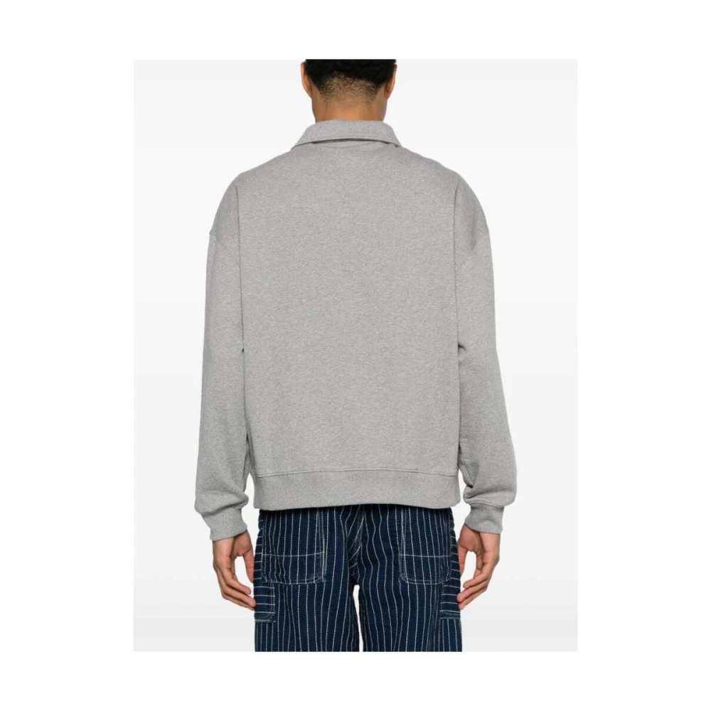 Axel Arigato Remi Half-Zip Sweater Gray Heren