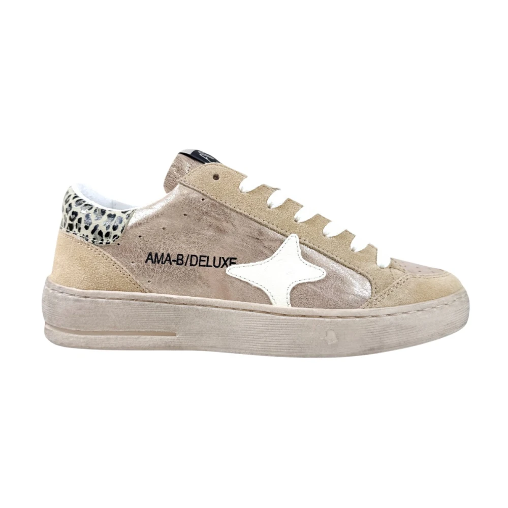 Ama Brand Sneakers Dames Schoenen Beige