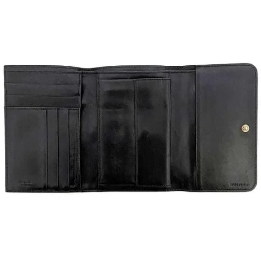Prada Vintage Pre-owned Leather wallets Beige Dames