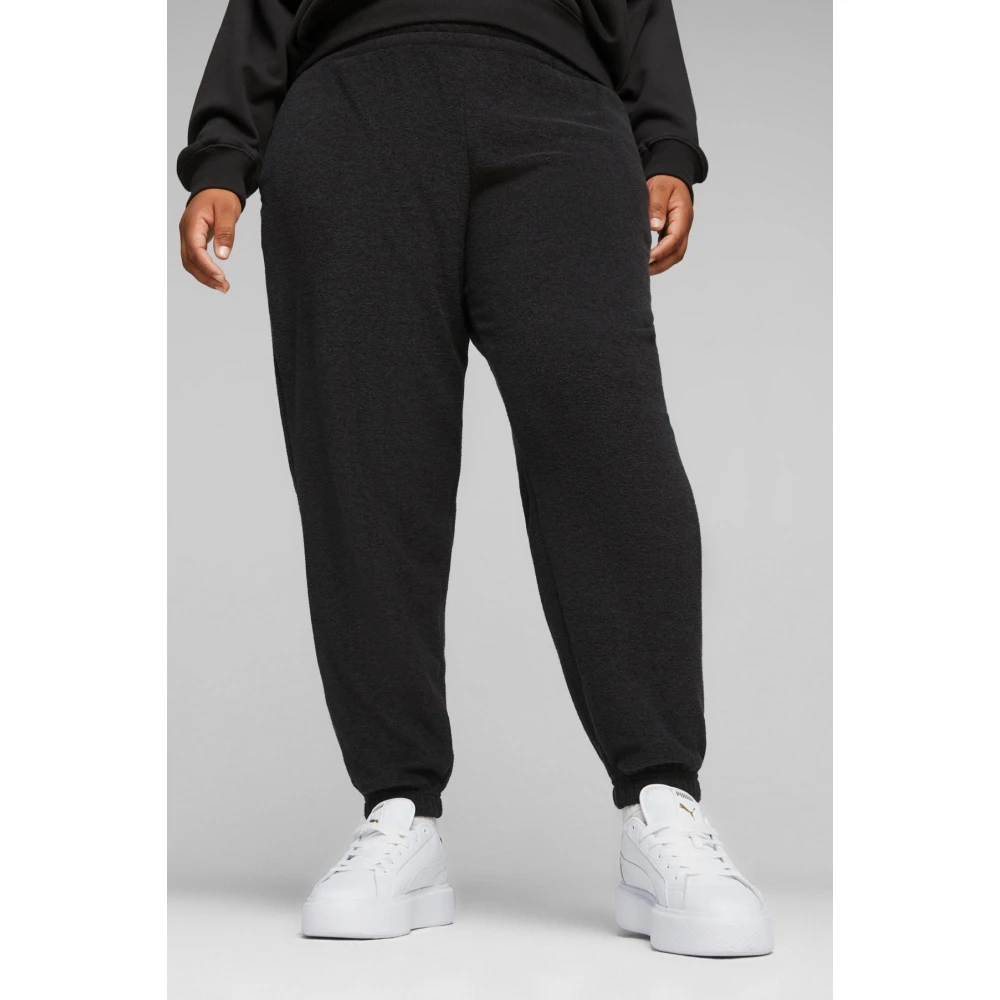 Puma Relaxed Fit Sweatpants Black Dames