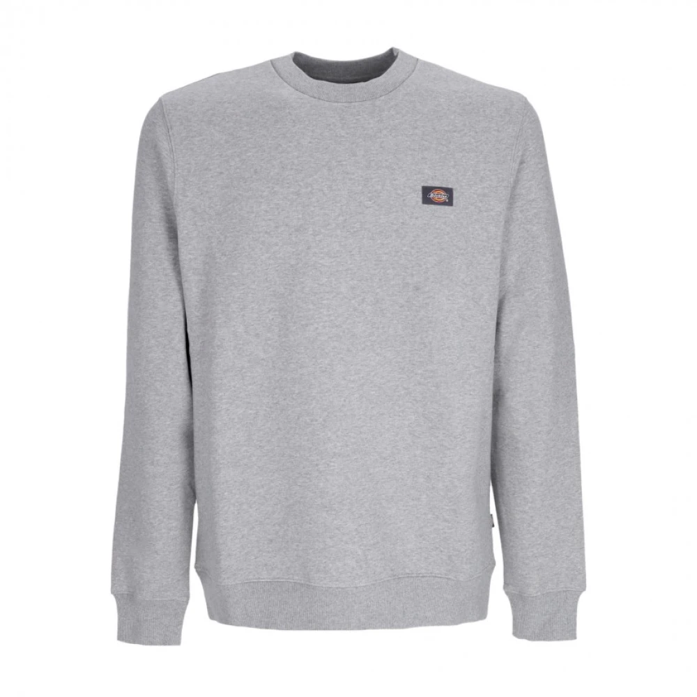 Dickies Grå Melange Streetwear Sweatshirt Gray, Herr