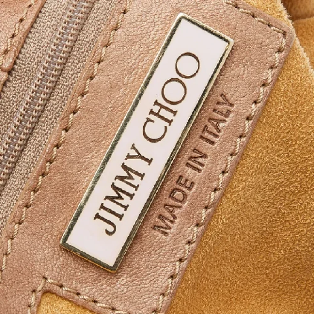 Jimmy Choo Pre-owned Leather shoulder-bags Brown Dames