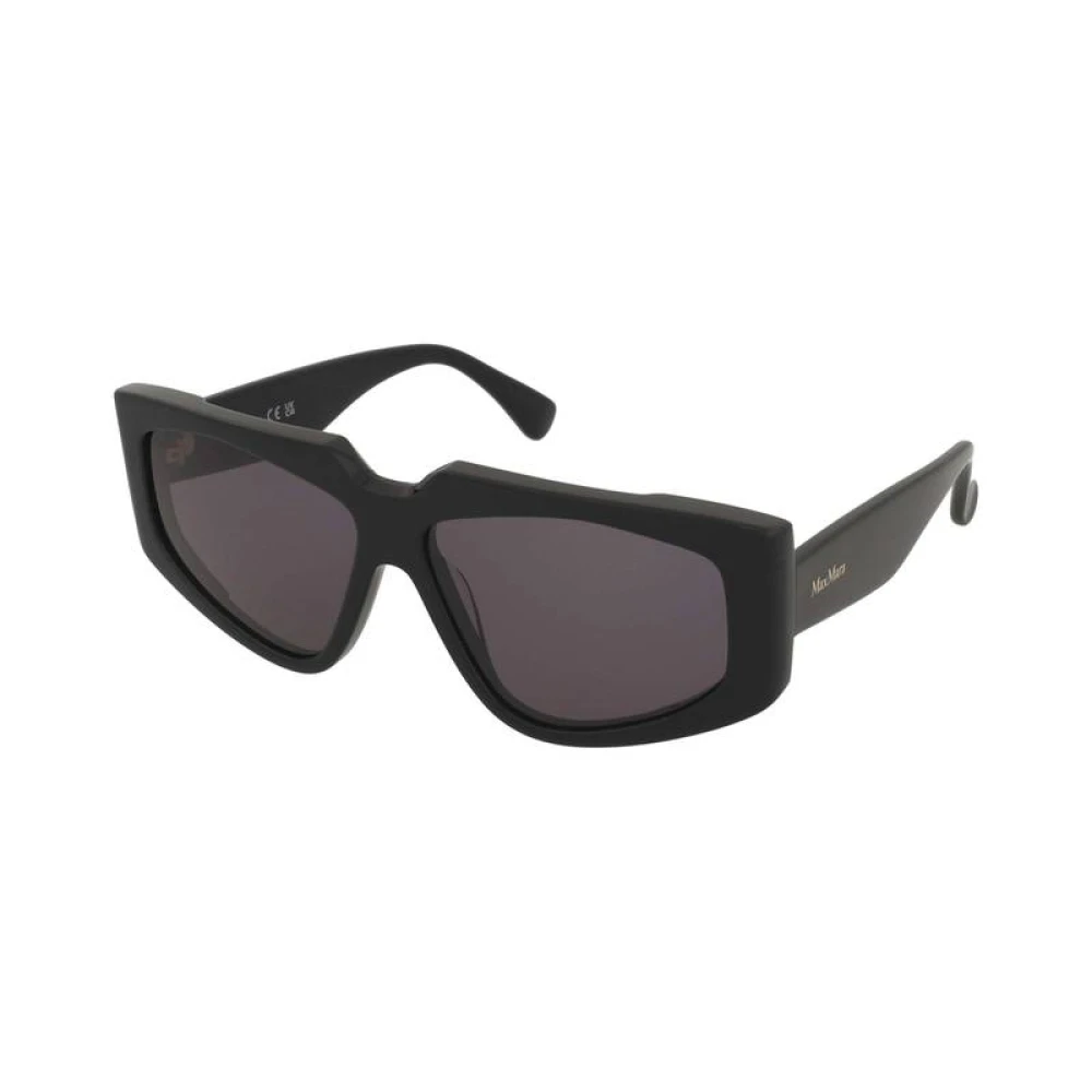 Max Mara Black Sunglasses, Unisex, 58 Mm, Sunglasses