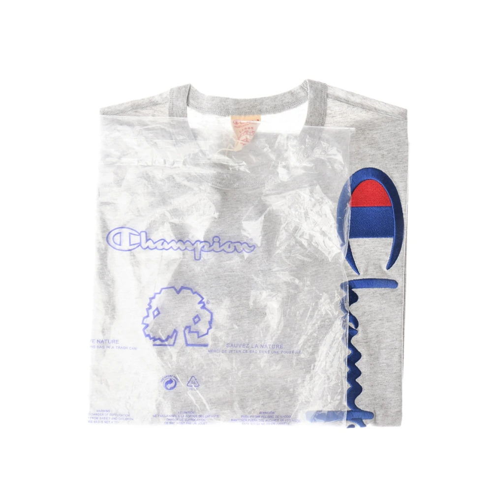 Champion Casual Sweatshirt Collectie Gray Heren