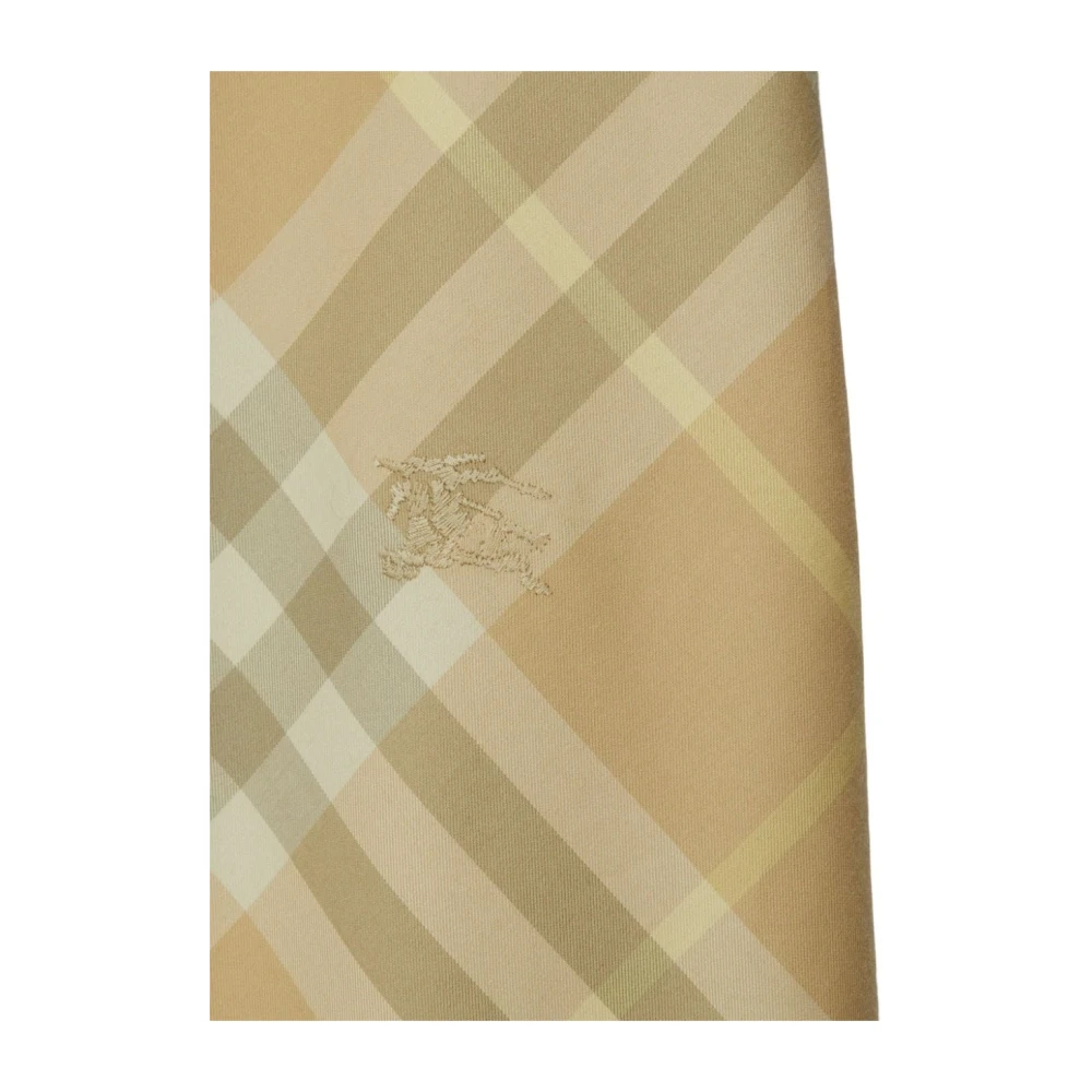 Burberry Beige Vintage Check Jurk Beige Dames