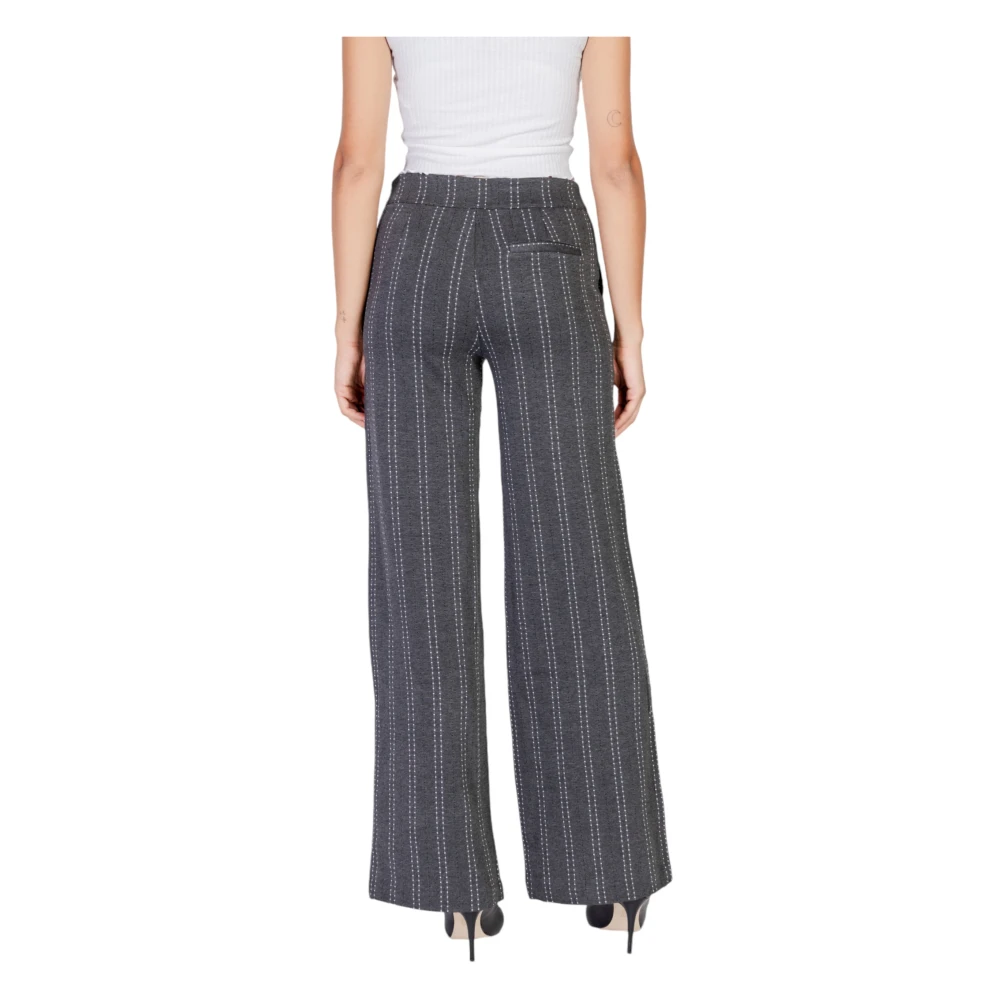 Ichi Herfst Winter Damesbroek Gray Dames