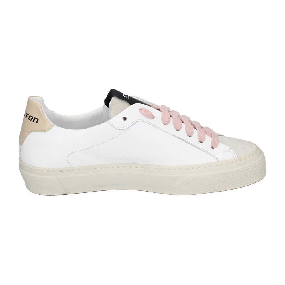 Stokton Läder Damsneakers Snygga Skor White, Dam