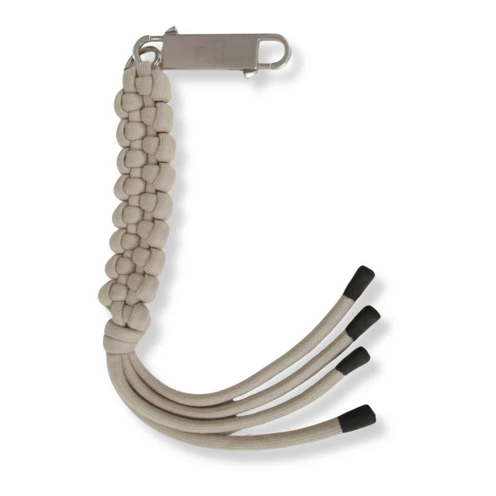 Moncler Men's Beige Hiking Rope Key Ring