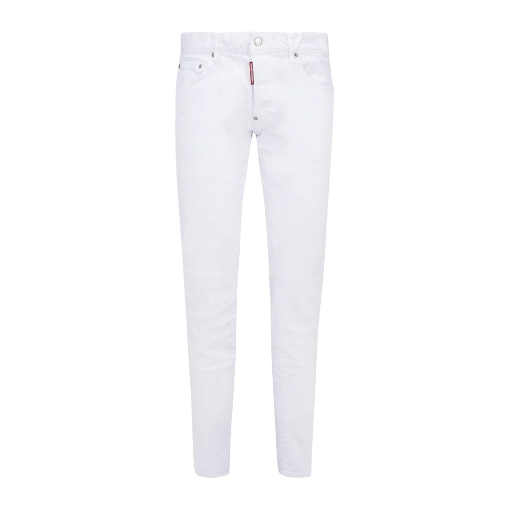 Dsquared2 Vita Jeans Ss22 White, Herr