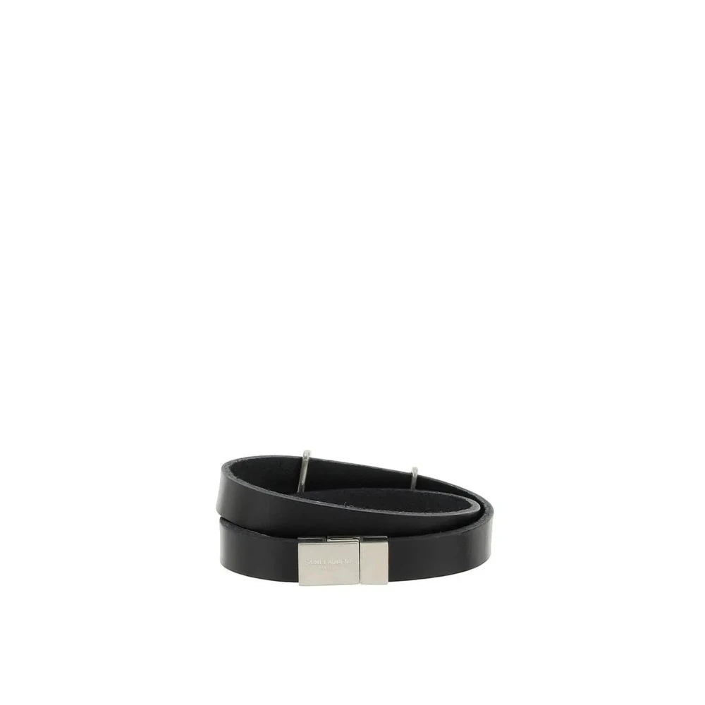 Saint Laurent Bracelets Black Dames