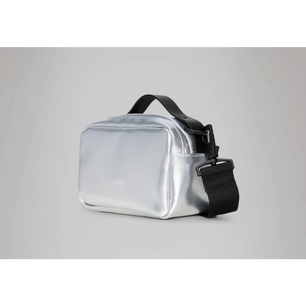 Rains Box Bag Micro Gray Heren