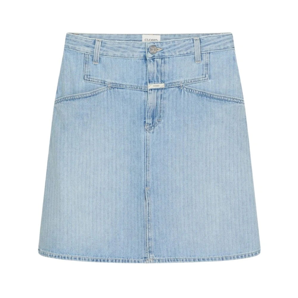 Closed Women's Blue Denim Skirts, W29, Stover-X Midi Skirt
