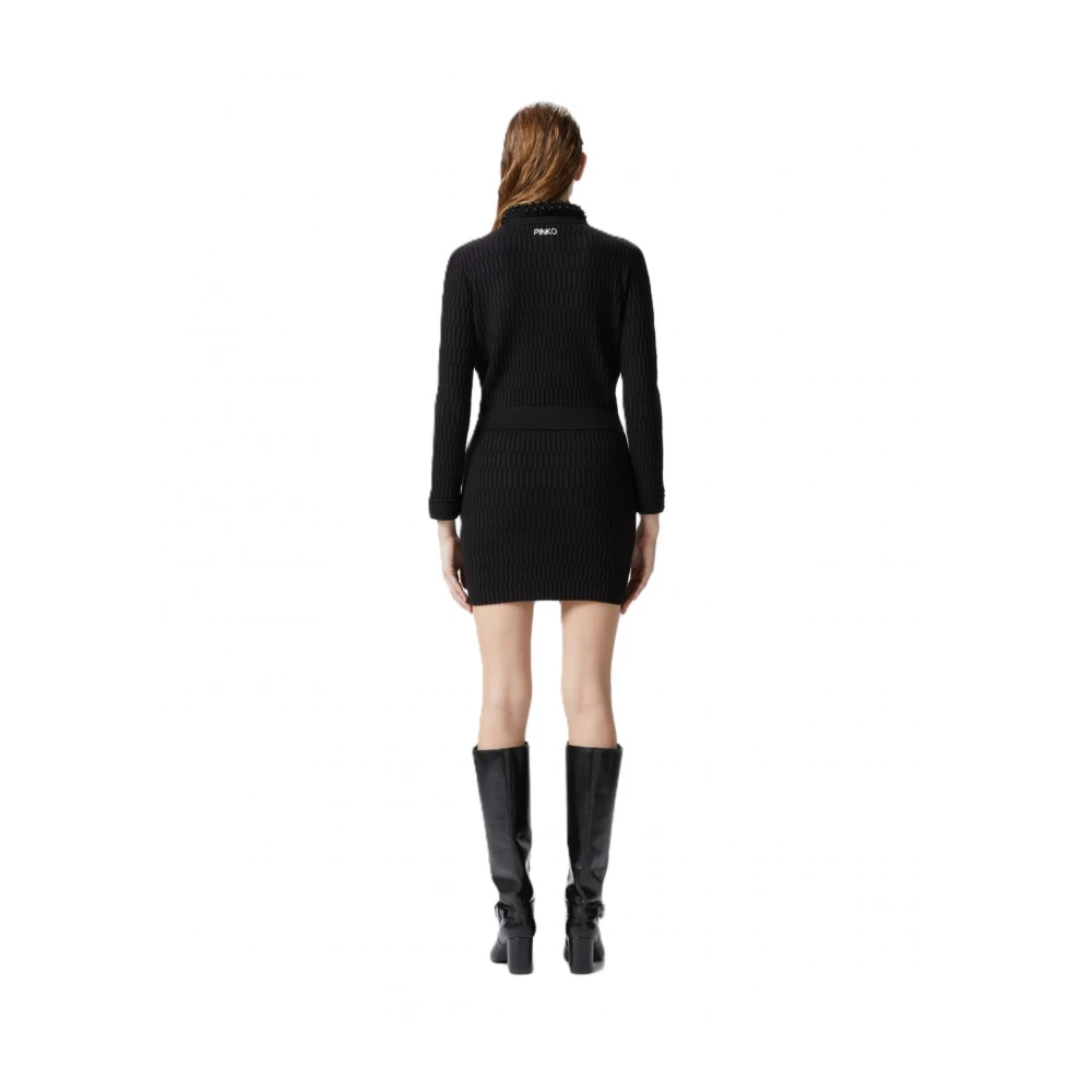 pinko Katoenen Casual Shirt Black Dames