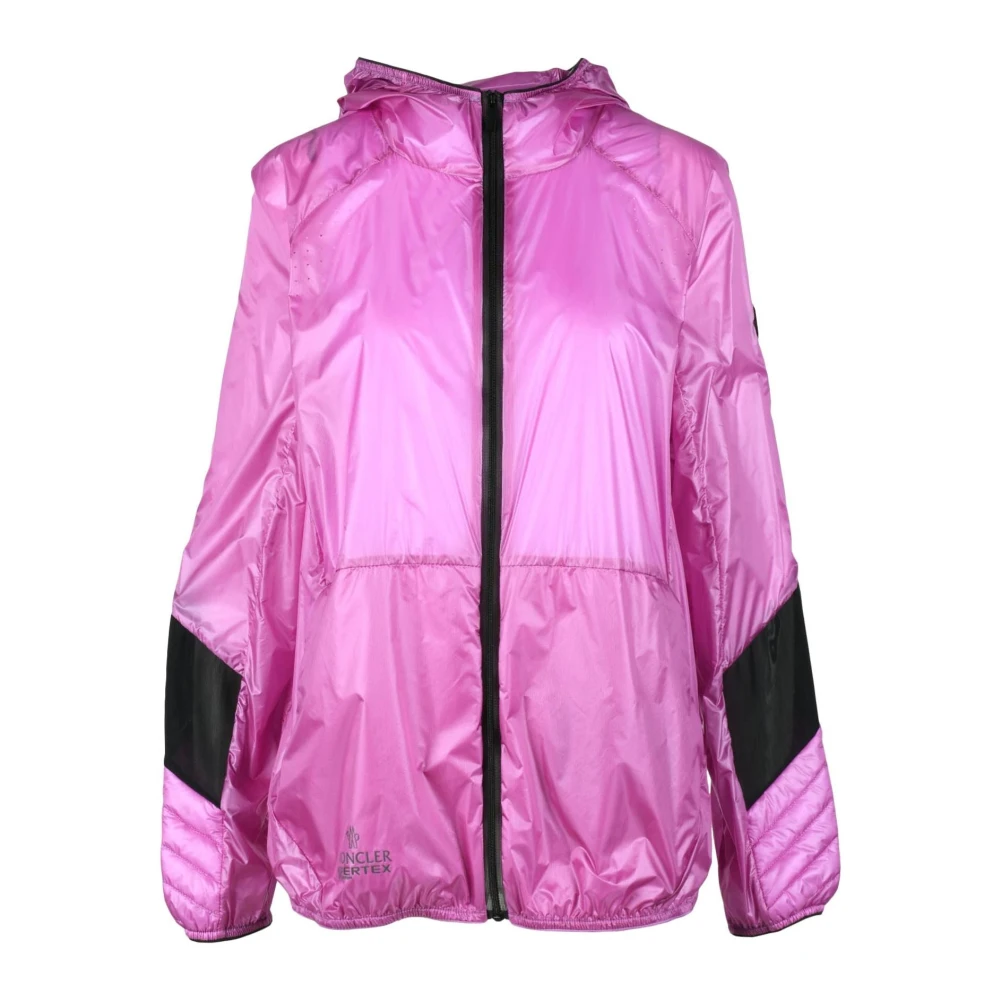 Moncler Stijlvolle buitenkleding met polyester mix Purple Dames