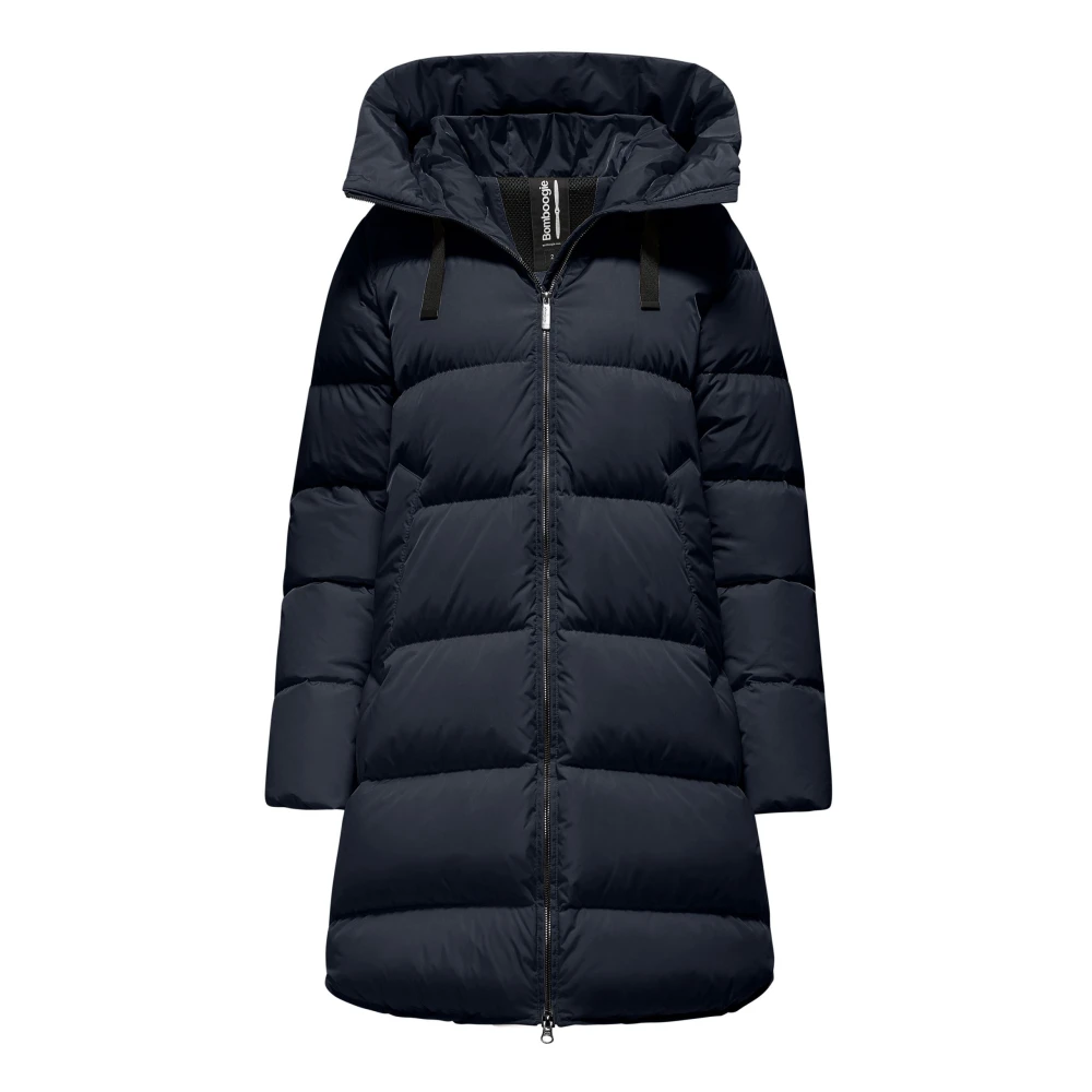 BomBoogie Geneva Jas Hoge Dichtheid Nylon Donsjas Blue Dames