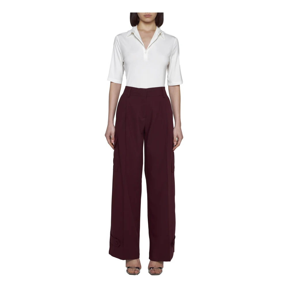 Blanca Vita Elegante Broek Red Dames