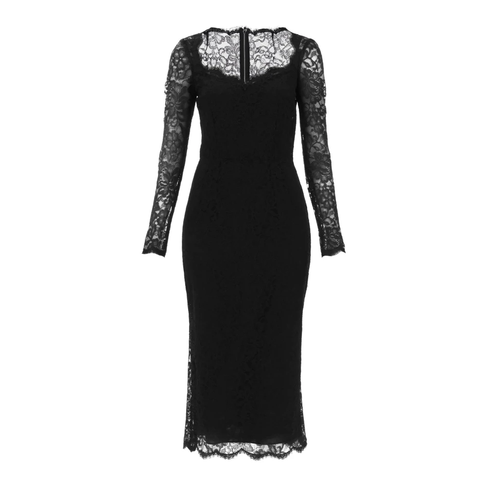 Dolce & Gabbana Midi Dresses Black Dames