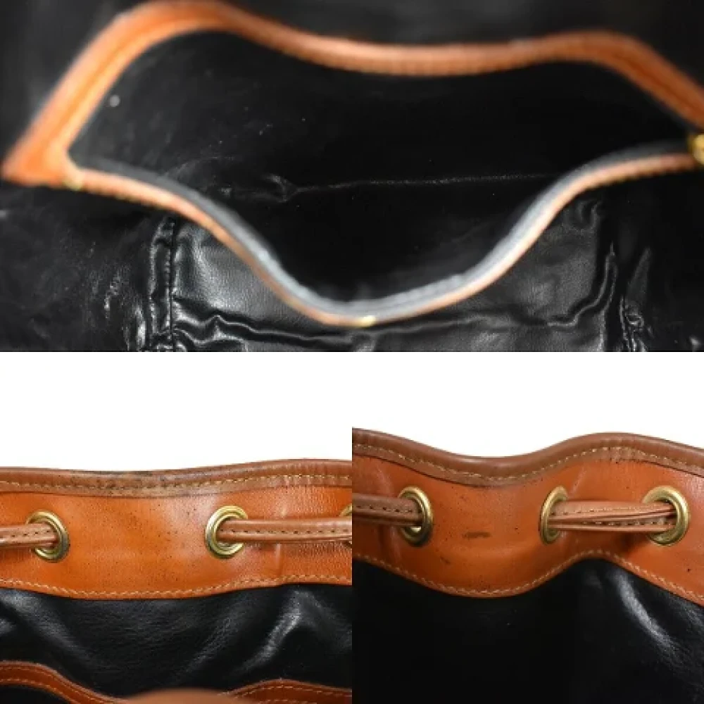 Fendi Vintage Pre-owned Canvas shoulder-bags Brown Dames