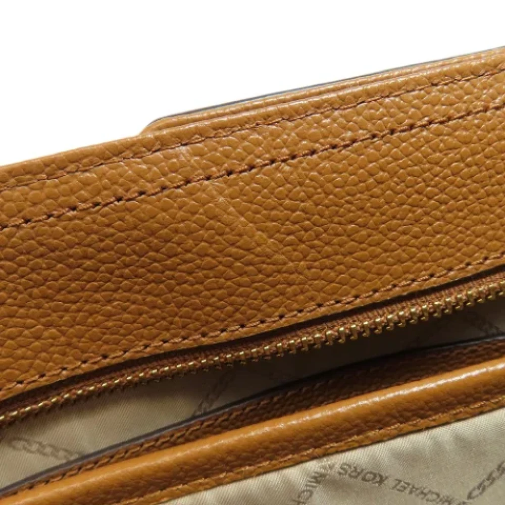 Michael Kors Pre-owned Fabric totes Brown Dames