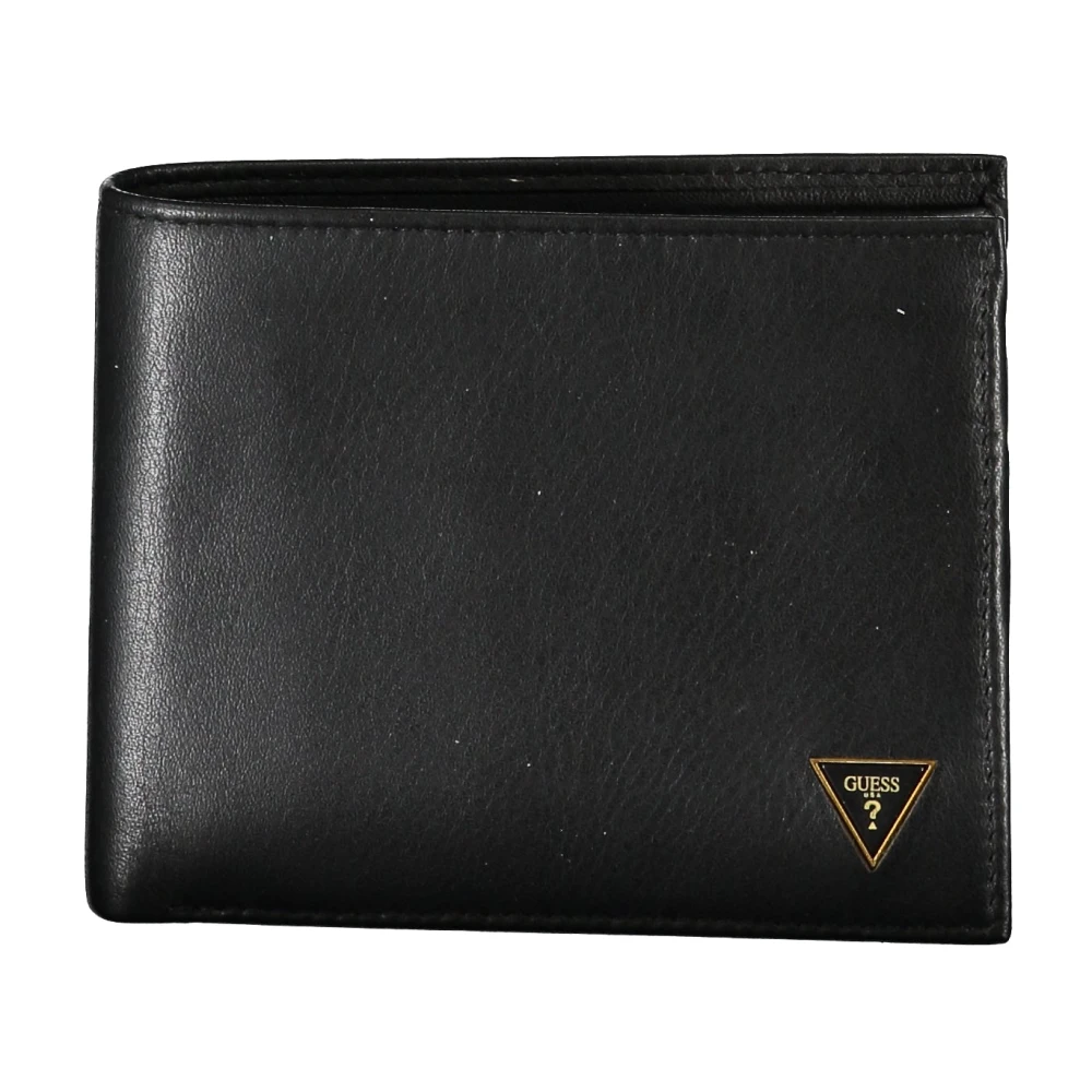 Guess Herenportemonnee Zwart met Meerdere Compartimenten Black Heren