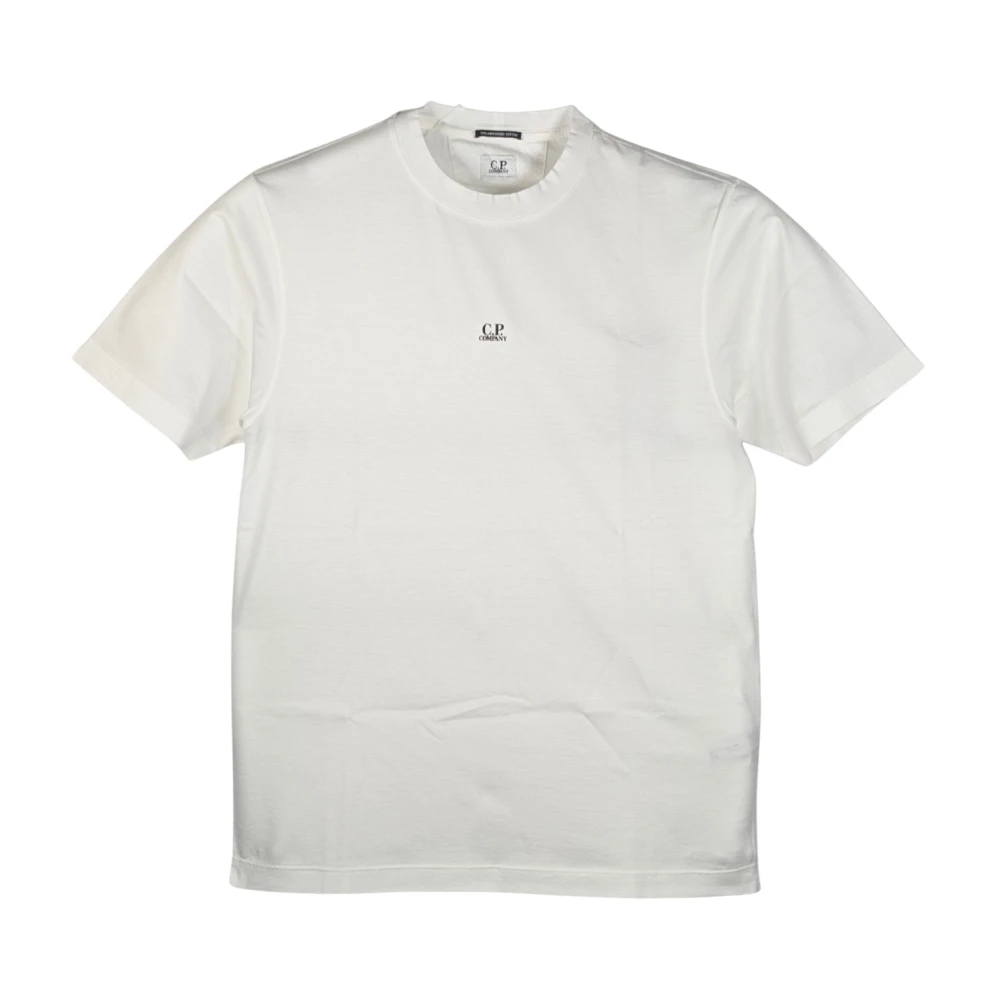 C.p. Company Men's White Short Sleeve T-Shirt - T-Shirts - 2XL - Tops