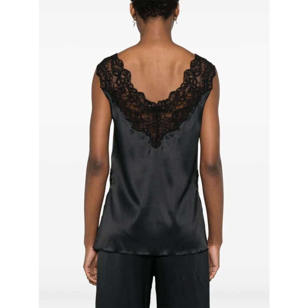 Ermanno Scervino Stijlvolle TOP voor vrouwen Black Dames