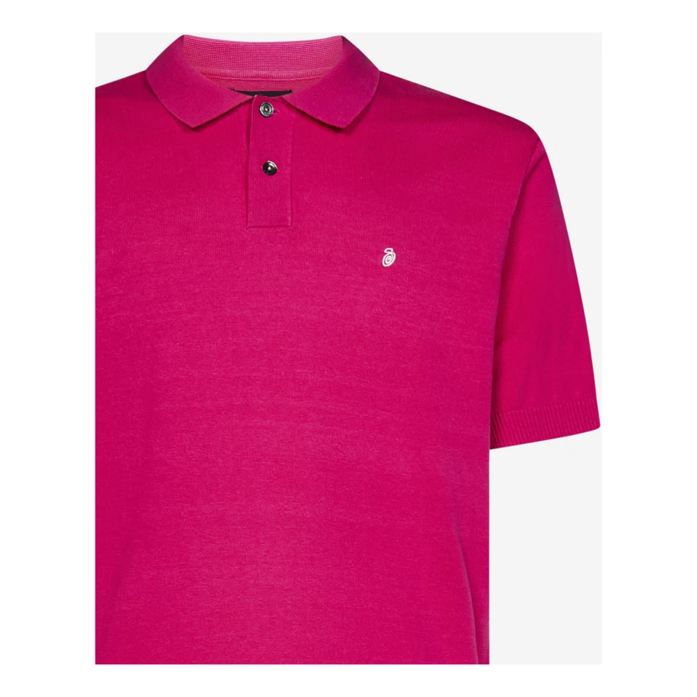 Stüssy Roze Polo Shirt Mode Comfort Stijl Pink Heren