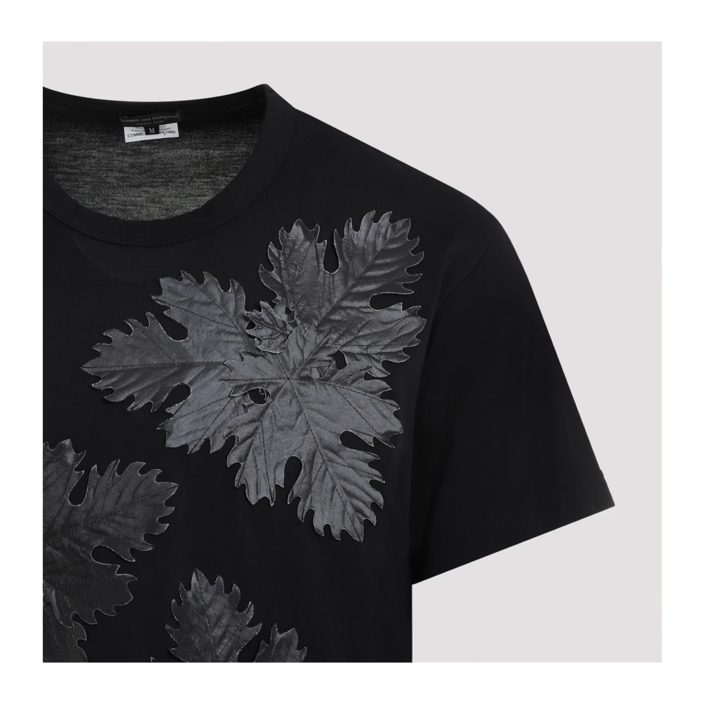 Comme des Garçons Zwarte Klassieke T-Shirt Black Heren
