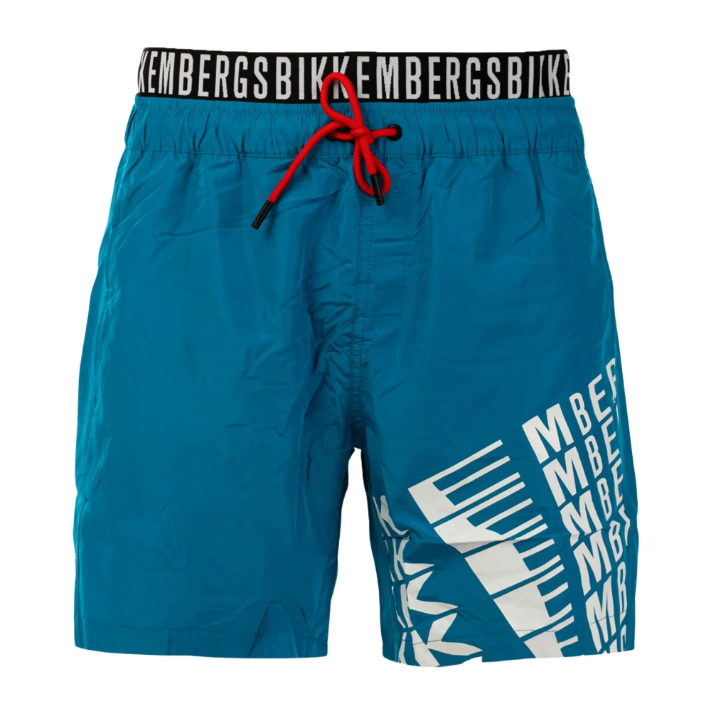 Bikkembergs Mannen Mediterrane Blauwe Boxer Zwemkleding Blue Heren