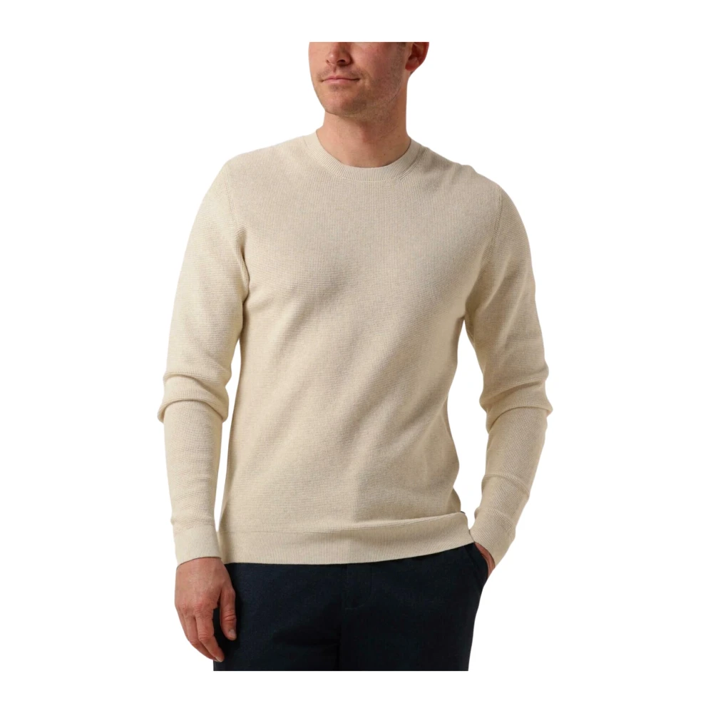 Matinique Beige Trendy Heren Trui Beige Heren
