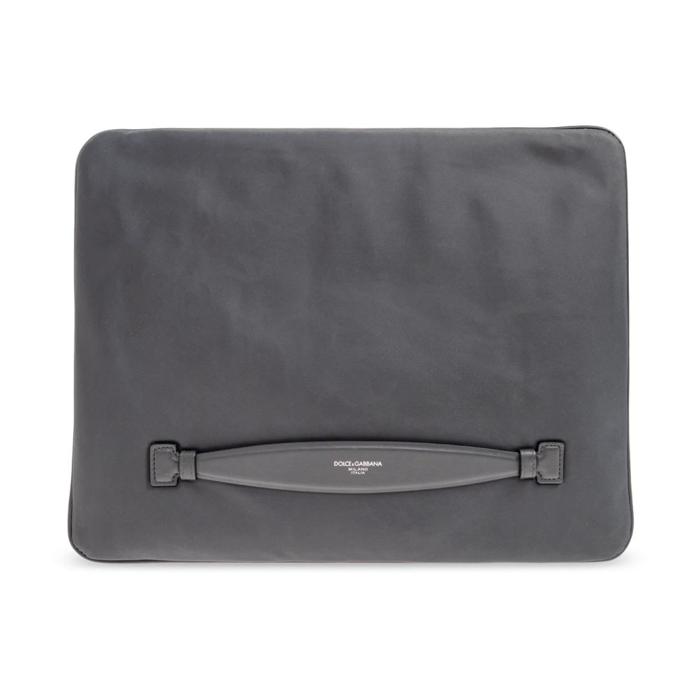 Dolce & Gabbana , Clutches, Male, Gray, One Size, Handbag