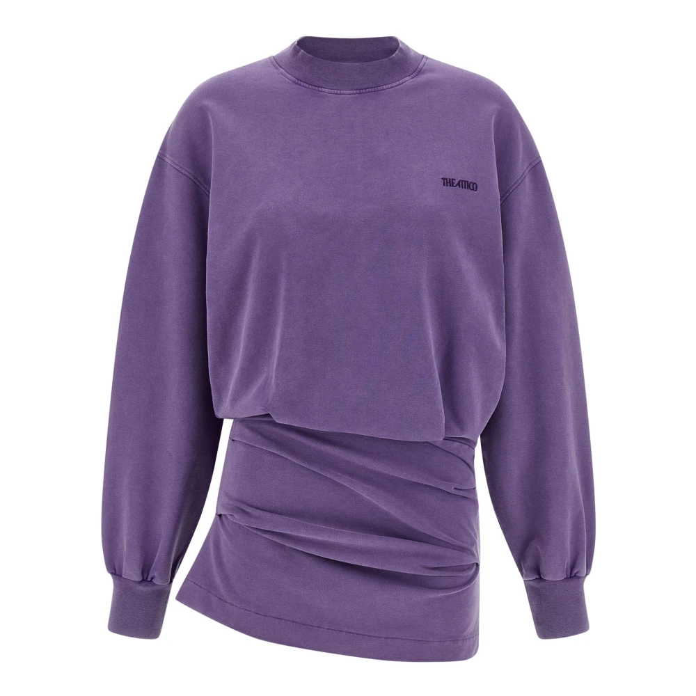 The Attico Women's Light American Fleece Mini Dress