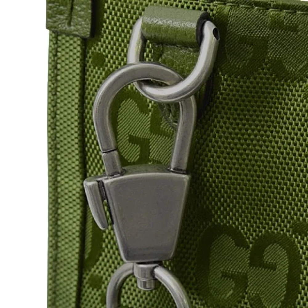 Gucci Vintage Pre-owned Canvas gucci-bags Green Dames