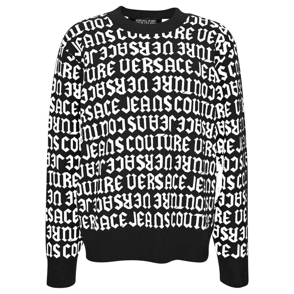 Versace Jeans Couture Truien Black Heren