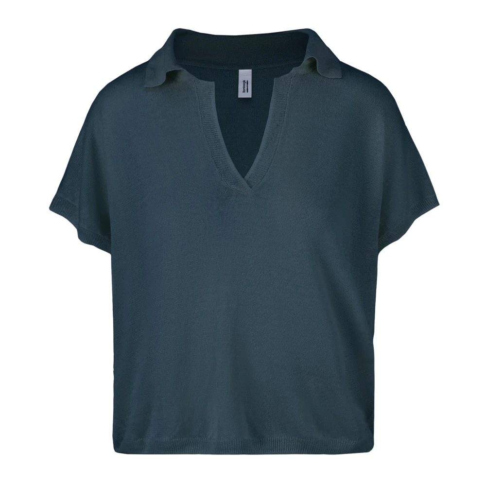 Bomboogie Donna Blu Maglie, Xl, New,