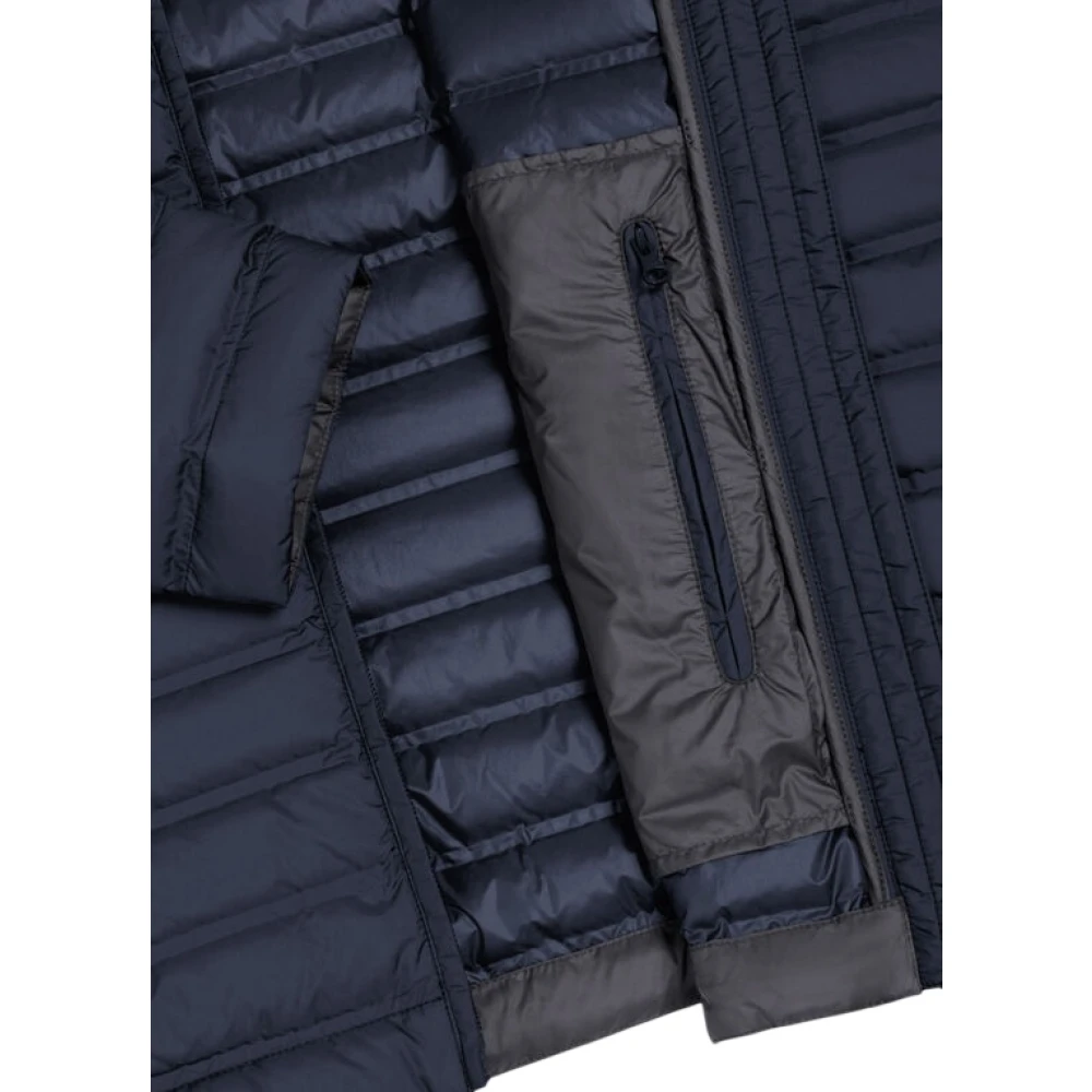 Colmar Blauwe herenjas met capuchon Blue Heren