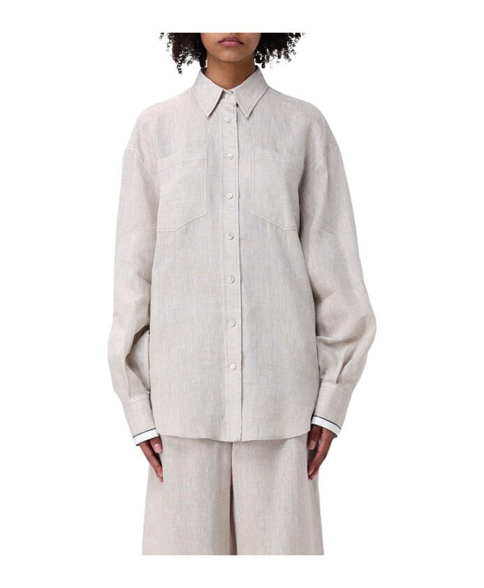 chemise-beige-oversize-en-lin
